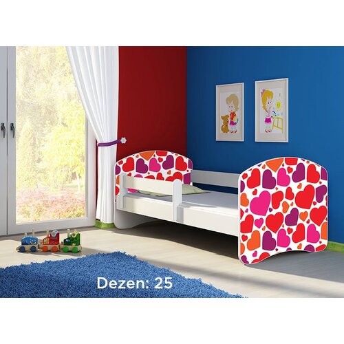 ACMA dečiji krevet ii 160x80 + dušek 6 cm WHITE25 Cene