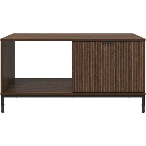  Kava Stol Smeđi hrast 90 x 49 x 46 cm Konstruirano drvo Slike