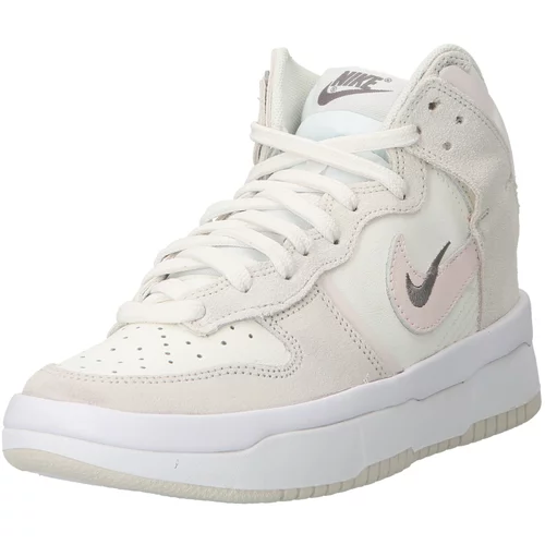 Nike Sportswear Visoke tenisice 'DUNK HIGH UP' bež / siva / roza / bijela