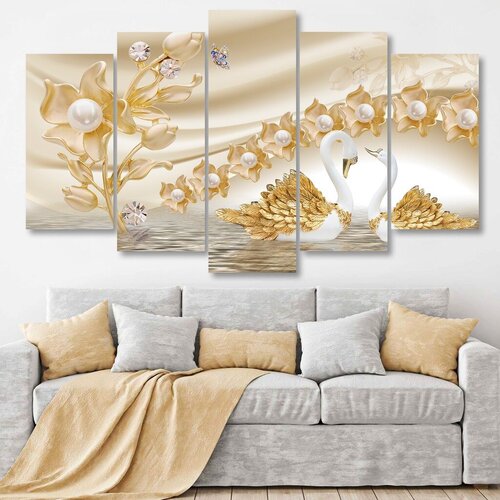 Wallity Set Slika 5MDF4606, 5 Delova Cene