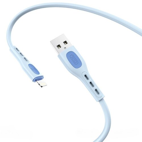 XO USB kabal NB280 USB &amp;ndash; Type-C 1m 3A Blue Slike