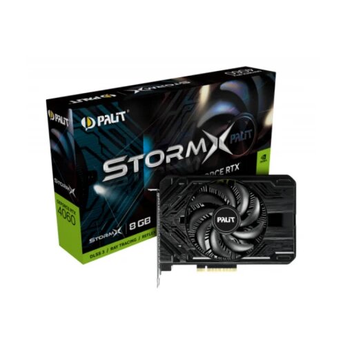 Palit SVGA PCIE RTX4060 8GB/GDDR6/128bit StormX grafička kartica Slike