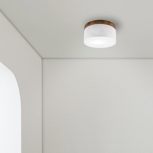 Brilagi - LED plafonsko svetlo BELLADONNA 1xE27/15W/230V prečnik 30 cm bela/hrast-tre&amp;scaron;nja Slike