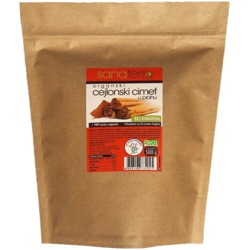 Sanaterra organski cejlonski cimet u prahu 500gr 1615622 Slike