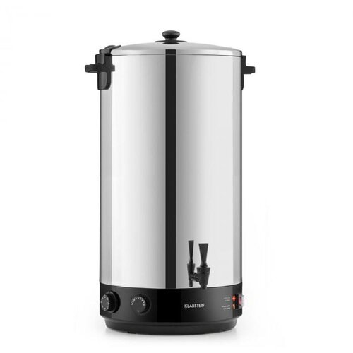 Klarstein KonfiStar 60, lonec za konzerviranje, avtomat za tople napitke, 2500 W, 60 l, 110 °C, 120 min., nerjaveče jeklo Cene