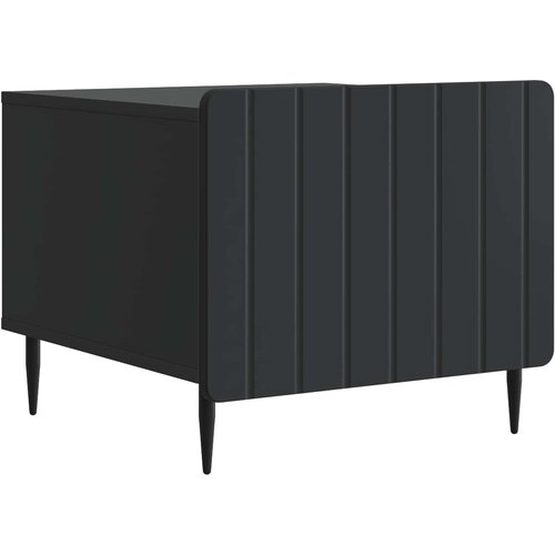  Kava Stol s ladicama Crna 49 x 50 x 42 cm Konstruirano drvo Cene