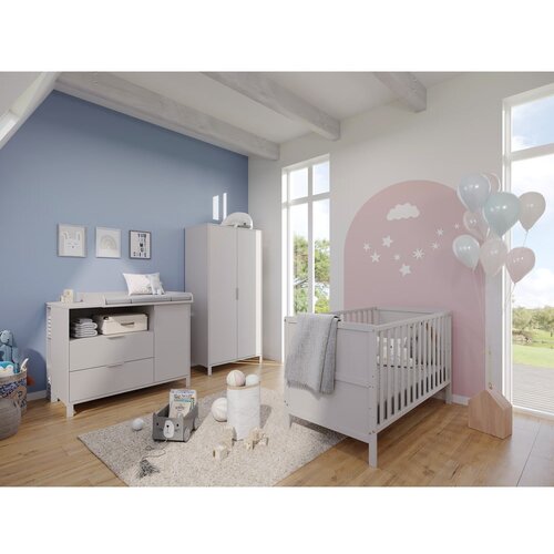 Germania krem dječja komoda s promjenjivim stolom 115x102x77 cm alkmaar &amp;ndash; Slike