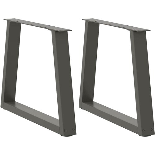  Noge za klub stolić V-oblika 2 kom antracit 60 x (42-43,3) cm čelik Cijene
