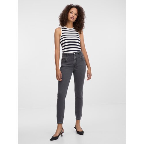 Orsay Dark grey women&amp;#039;s skinny fit jeans - Women&amp;#039;s Slike