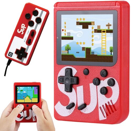  Ročna LCD igralna konzola retro 400 iger 3.0 za TV sprejemnik za dva Cene