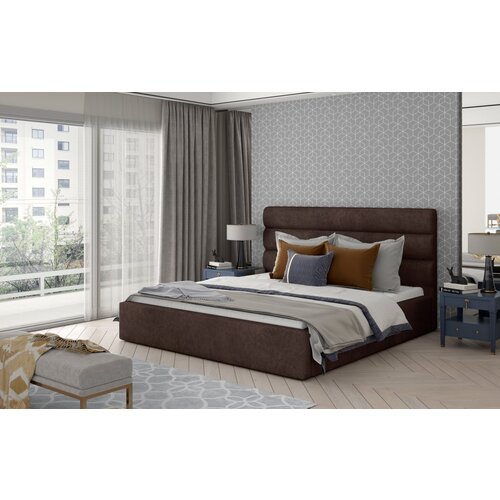 ELTAP Krevet Caramel s metalnim okvirom, plinskim podiza�em i spremnikom za posteljinu-140x200-Dora 28 Cijene
