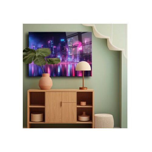 Wallxpert Dekorativna slika na kaljenom staklu, 70x100cm, &amp;Scaron;arena Slike