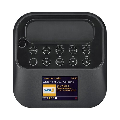 Sangean Internet Prijenosni radio WFS-58 AUX, Bluetooth, DAB+, UKW, WLAN Multiroom mogućnost Crna Cijene