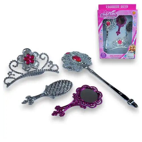 Magic Toys Lepotilni set princeske s tiaro in čarobno palico Cene