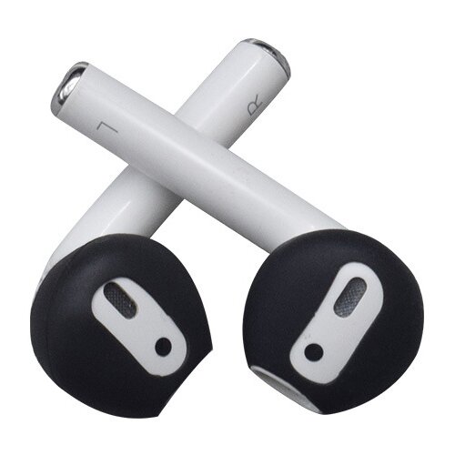 INF Silikonski &scaron;čitniki za u&scaron;esa za AirPods 1/2 generacije Black, (21246069) Cene