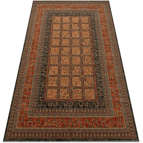RugsX Preproge Preproga volna KASHQAI 4349 500 orientalski, okvir 240x340 cm Bordo Cene