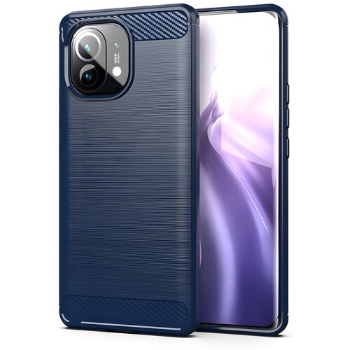 IZMAEL.eu Futrola Carbon Shield TPU za Xiaomi Mi 11 - Plava Cijene