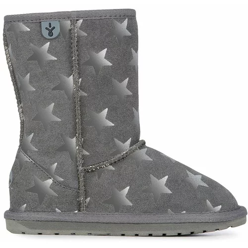 EMU Australia Dječje cipele za snijeg od brušene kože Starry Night boja: siva