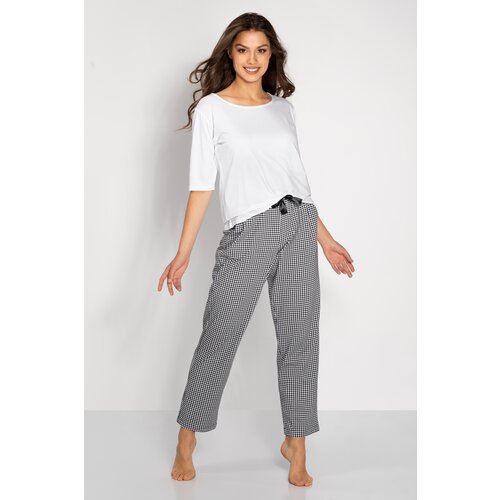 Momenti Per Me White-black pyjamas Alexandra Slike