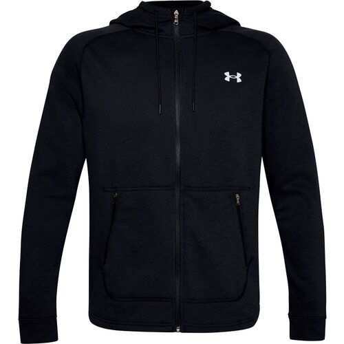 Under Armour Men's Charged Cotton Fleece FZ Hoodie black S Cene