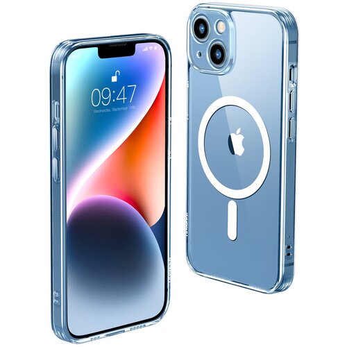 Ugreen Magnetni gel ovitek za iPhone 14 Plus prozoren MagSafe, (21522038) Cene