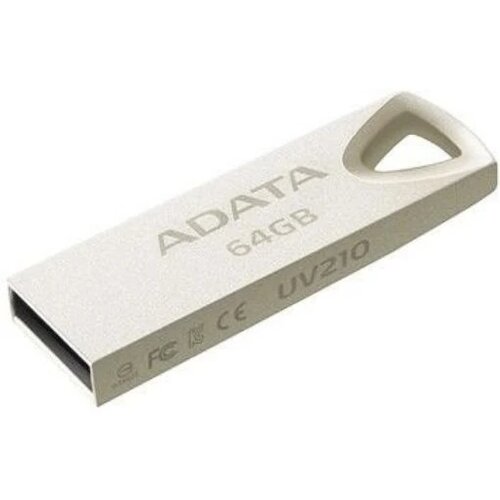 Adata AUV210-64G-RGD USB izbrisivi memorijski pogon 64 GB USB Tip-A 2.0 Bež Cijene