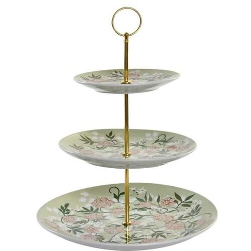 Posuda za Voće DKD Home Decor Zelena Bež Metal Porculan tradicionalan 27 x 27 x 34 cm Cijene