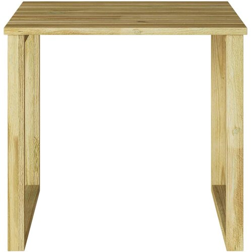  Stol Prirodna 50,5 x 50 x 46 cm Impregnirana borovina Slike