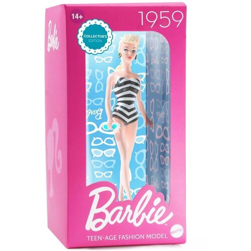 Mga Entertainment Barbie Teen-Age fashion model 1959 zbirateljska lutka 15cm Cene