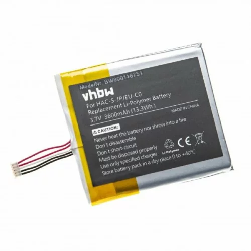 VHBW Baterija za Nintendo Switch HAC-001, 3600 mAh