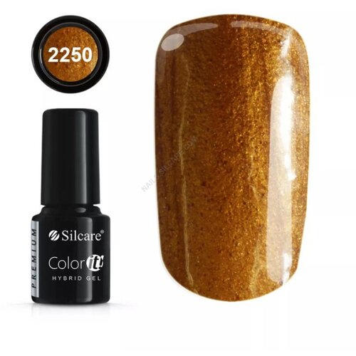 Silcare color IT Premium Gold 2250 Trajni gel lak za nokte UV/LED 6g Slike