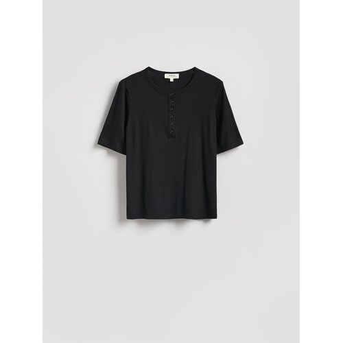 Reserved Bluza od viskoze - crno Cene