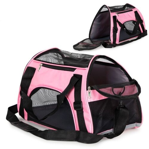 PETSI transportna torba za kucne ljubimce roze Cene