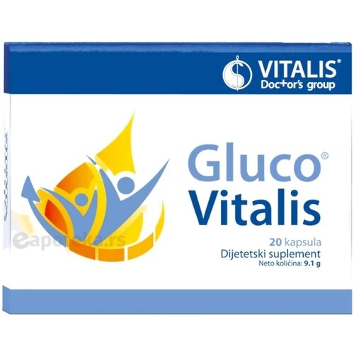 Vitalis Dijetetski suplement Gluco A20 Cene