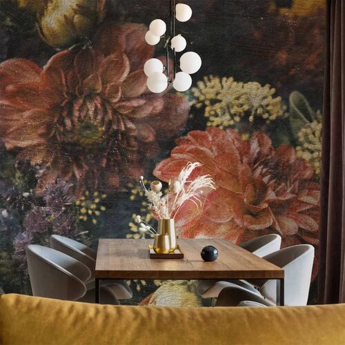  Foto tapeta - Retro Flowers - First Variant 250x175 Cijene