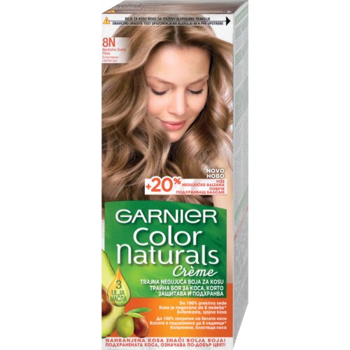 Garnier color Naturals farba za kosu N8 neutral light blonde Slike