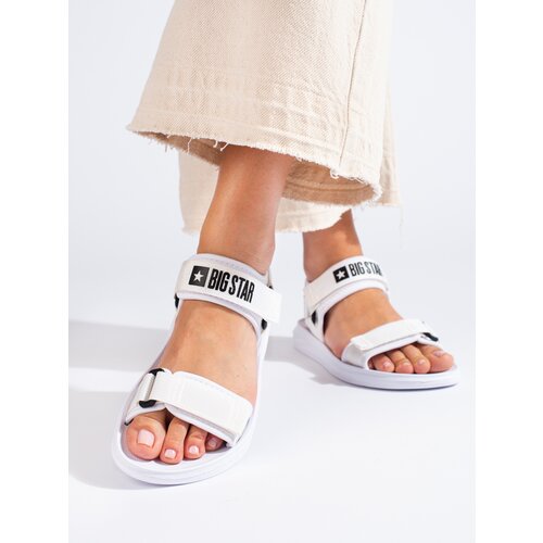 Big Star Women's white sandals HH274A026 Slike