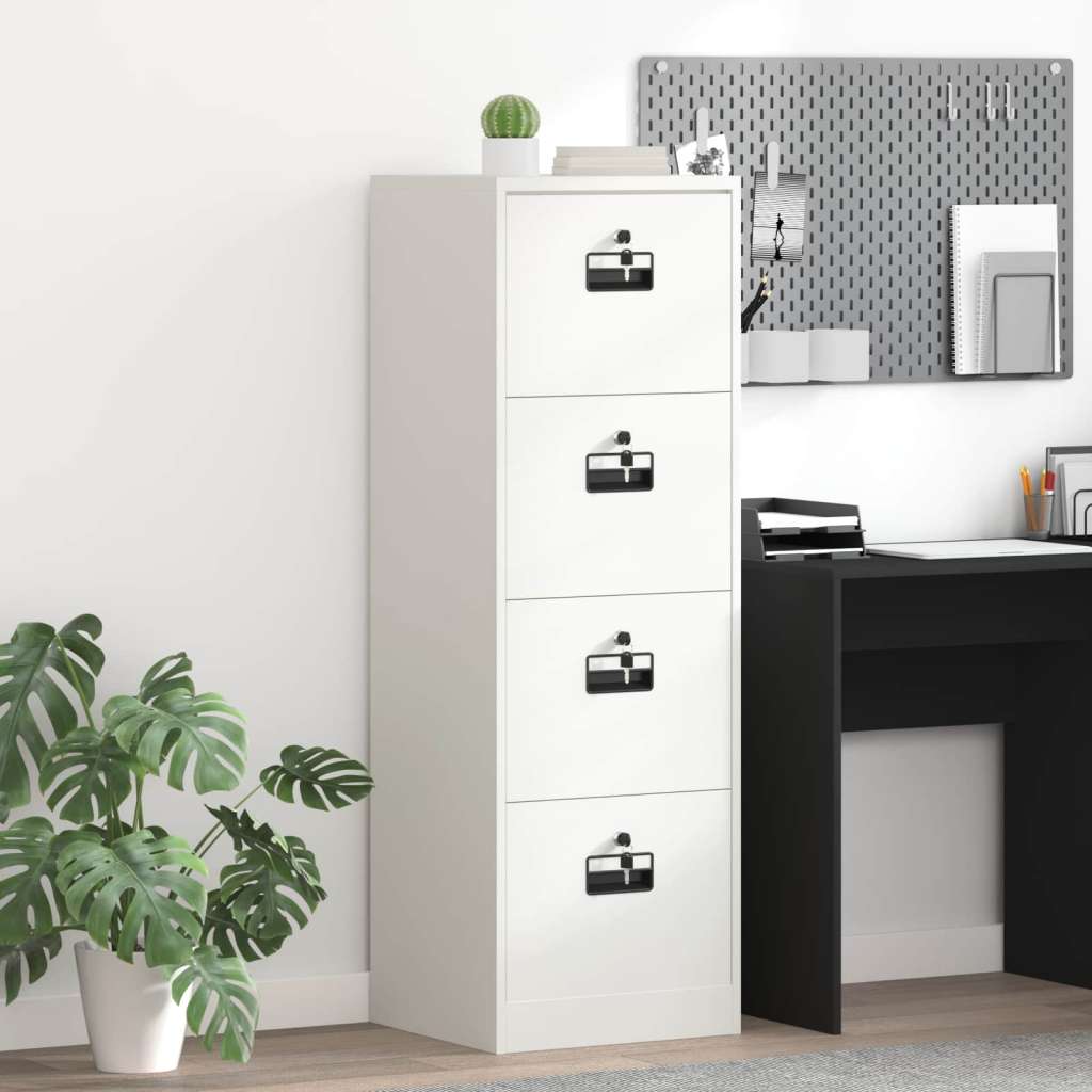 Kabinet za datoteke s ladicama Bijelo 44 x 50 x 106.5 cm Slike