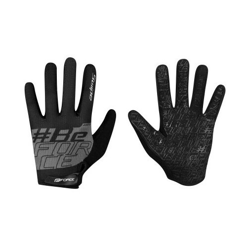 Force rukavice letnje mtb swipe crno-sive - l ( 905725-L/S55-1 ) Slike