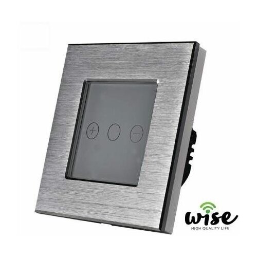 Wise Wifi dimer, aluminijumski panel - srebrni WD0011 Slike