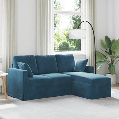 SOFA Plava 178 x 134 x 80 cm Baršun Cene