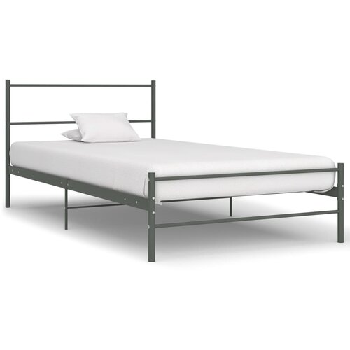  Okvir za krevet sivi metalni 90 x 200 cm Cijene