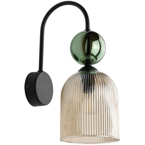  Zidna lampa SOPHIA 1xE14/10W/230V crna/zelena/zadimljeno bež Cene