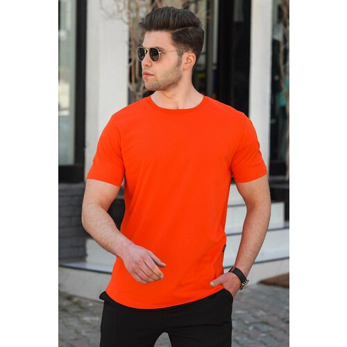 Madmext Orange Men's T-Shirt 4951 Cene