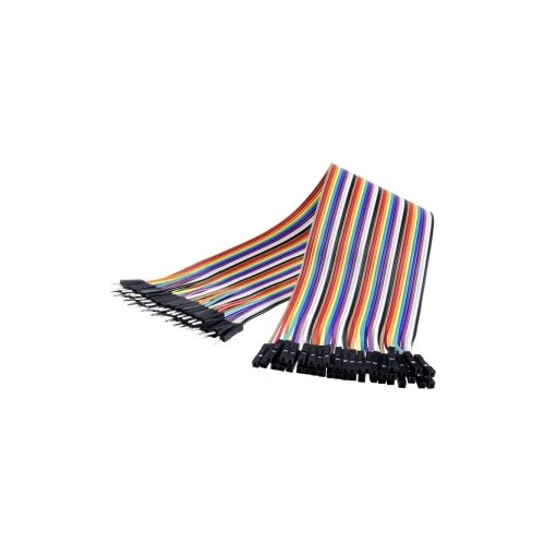 Renkforce JKMF403 jumper kabel Arduino, Banana Pi, Raspberry Pi [40x žičani most mu&amp;scaron;ki kontakt - 40x žičani most ženski Slike