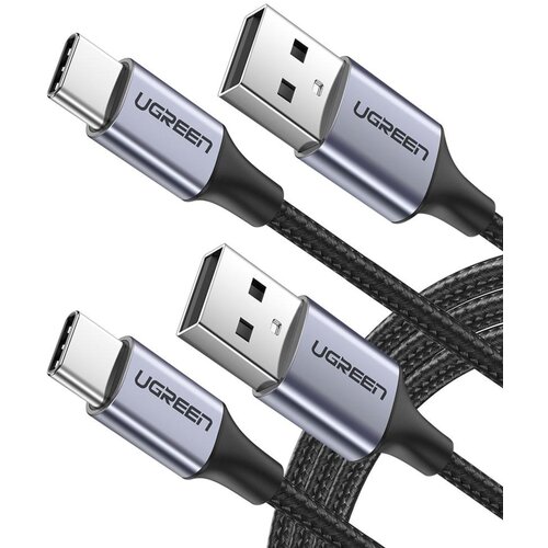 Ugreen 2x1 USB-C To USB-A Cable Black 2M Slike