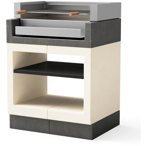 Tuozi Kitaway Grill z inox vložkom s spodnjo blendo - siva Cene