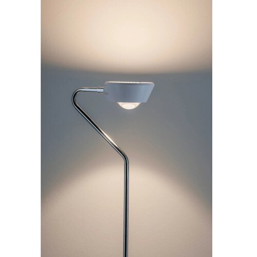 PAULMANN 70920 - LED/7,5W prigu&amp;scaron;iva podna lampa RAMOS 230V bela/sjajni hrom Slike