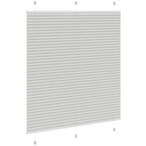  Plisirana roleta svijetlosiva 115x150 cm &amp;scaron;irina tkanine Slike