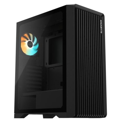 Gigabyte C103Glass Global Case Mid-tower, ATX, Black 1x ARGB fan Slike